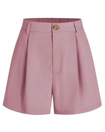 KIRUNDO High-Waist Shorts in Pink