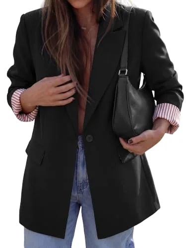 KIRUNDO Longline Blazer in Black